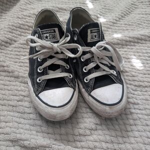 Converse Kids Black and White Sneakers